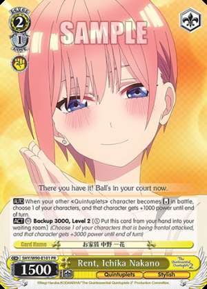 Rent, Ichika Nakano