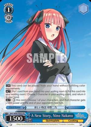 A New Story, Nino Nakano