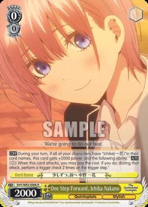 One Step Forward, Ichika Nakano