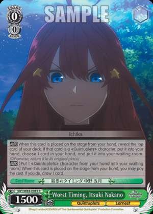 Worst Timing, Itsuki Nakano