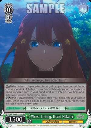Worst Timing, Itsuki Nakano