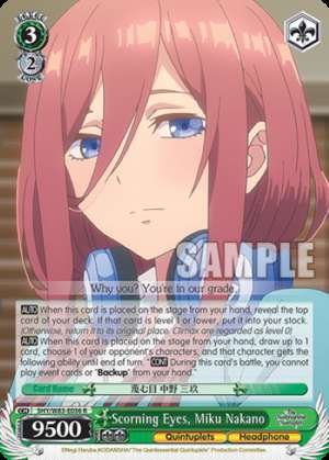 Scorning Eyes, Miku Nakano
