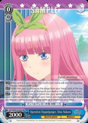 Operation Doppelganger, Nino Nakano