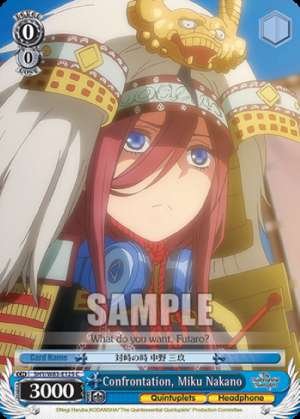 Confrontation, Miku Nakano