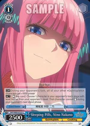 Sleeping Pills, Nino Nakano