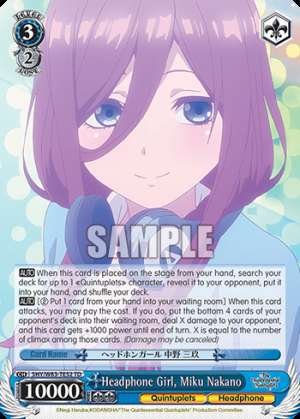 Headphone Girl, Miku Nakano