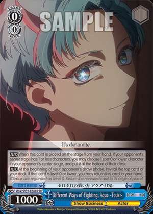 Different Ways of Fighting, Aqua -Touki-