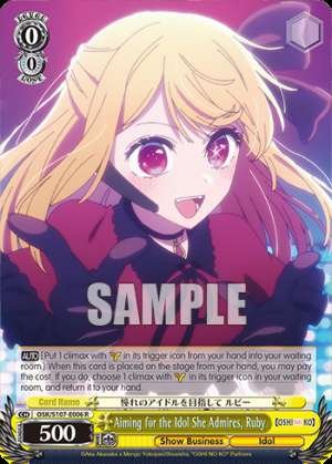 Aiming for the Idol She Admires, Ruby