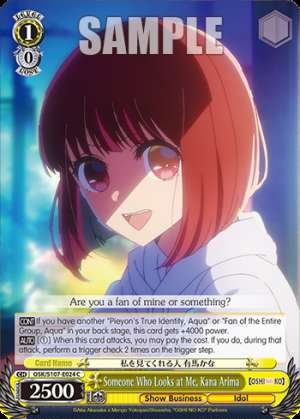 Someone Who Looks at Me, Kana Arima