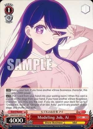 Modeling Job, Ai
