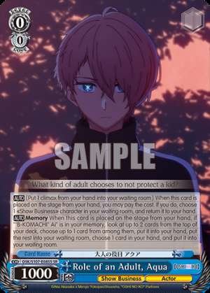 Role of an Adult, Aqua