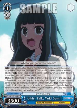 Girls' Talk, Yuki Sumi