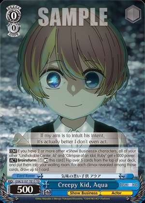 Creepy Kid, Aqua