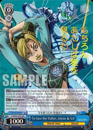 To Save Her Father, Jolyne & S.O