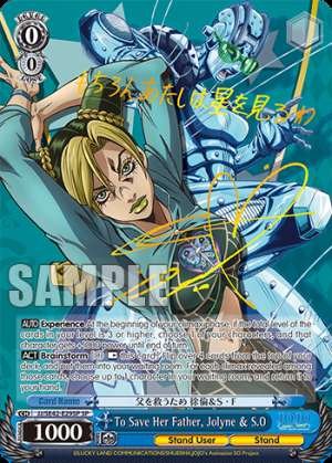 To Save Her Father, Jolyne & S.O