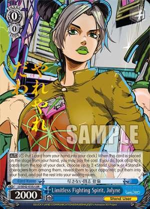 Limitless Fighting Spirit, Jolyne