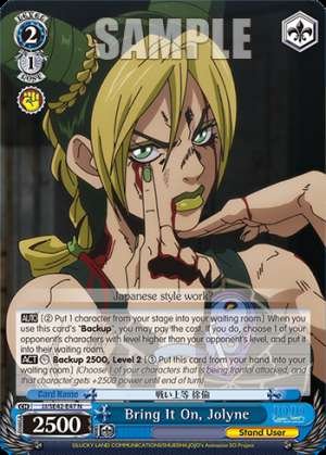 Bring It On, Jolyne