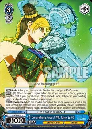 Overwhelming Force of Will, Jolyne & S.O