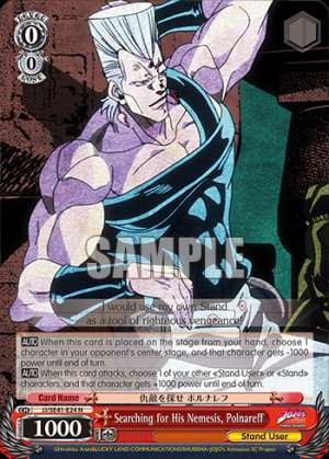 Searching for His Nemesis, Polnareff