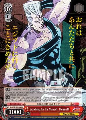 Searching for His Nemesis, Polnareff