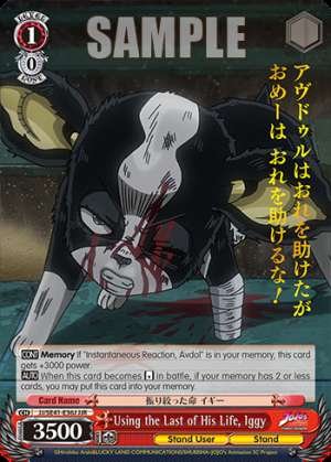 Using the Last of His Life, Iggy
