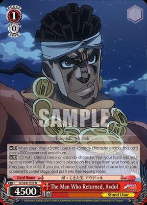 The Man Who Returned, Avdol
