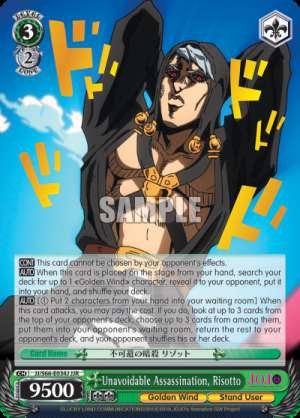 Unavoidable Assassination, Risotto