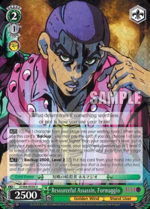 Resourceful Assassin, Formaggio