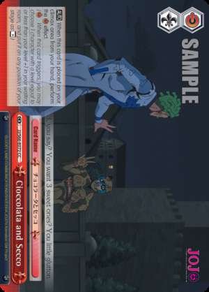 Cioccolata and Secco