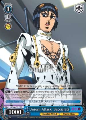Unseen Attack, Bucciarati