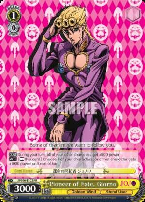 Pioneer of Fate, Giorno