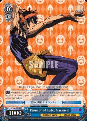 Pioneer of Fate, Narancia