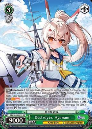 Destroyer, Ayanami