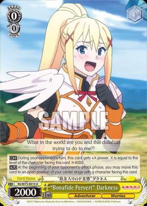 “Bonafide Pervert” Darkness