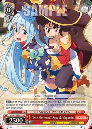 “Let's Go Home” Aqua & Megumin