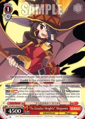 “To Greater Heights” Megumin