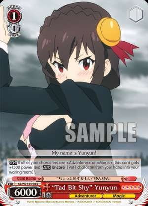 “Tad Bit Shy” Yunyun