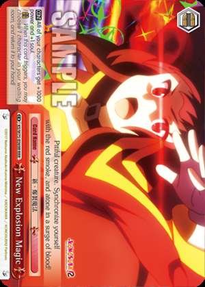 New Explosion Magic
