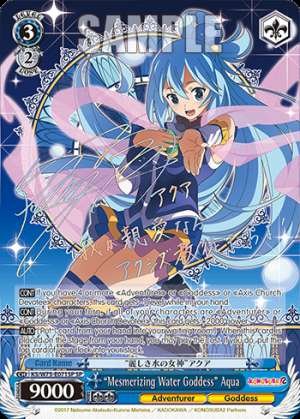 “Mesmerizing Water Goddess” Aqua