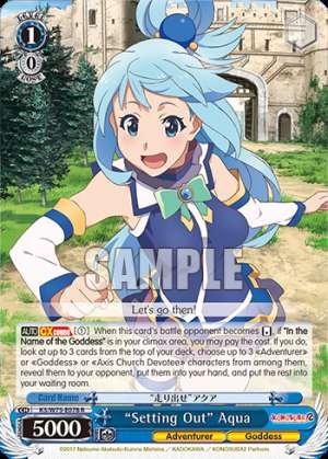 “Setting Out” Aqua