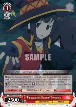 "Unreasonable Demand" Megumin