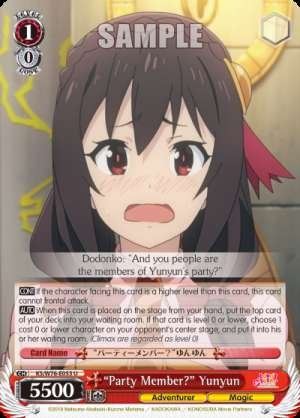 "Party Member?" Yunyun