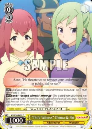 "Third Witness" Clemea & Fio