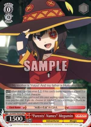 “Parents' Names” Megumin