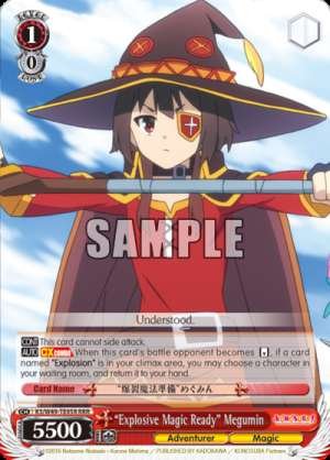 “Explosive Magic Ready” Megumin