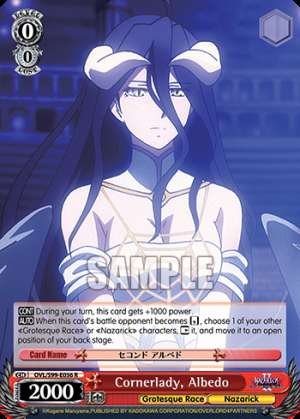Cornerlady, Albedo