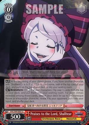 Praises to the Lord, Shalltear