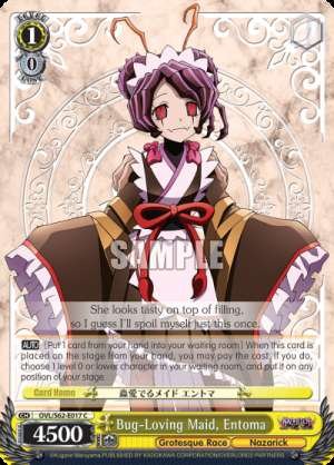 Bug-Loving Maid, Entoma