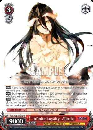 Infinite Loyalty, Albedo