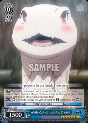 White-Scaled Beauty, Crusch